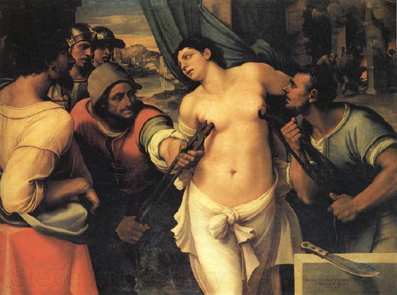 Sebastiano del Piombo The Martyrdom of St.Agatha